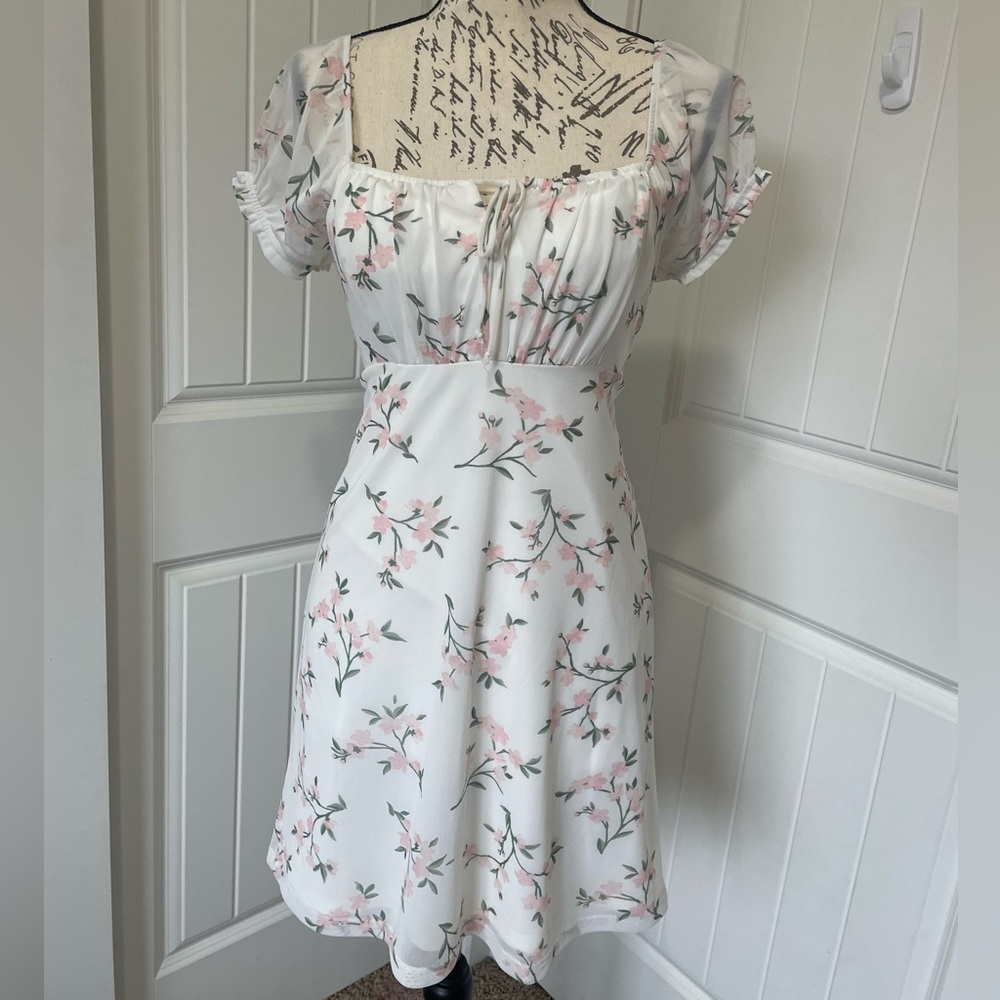 Hollister Floral Babydoll Dress